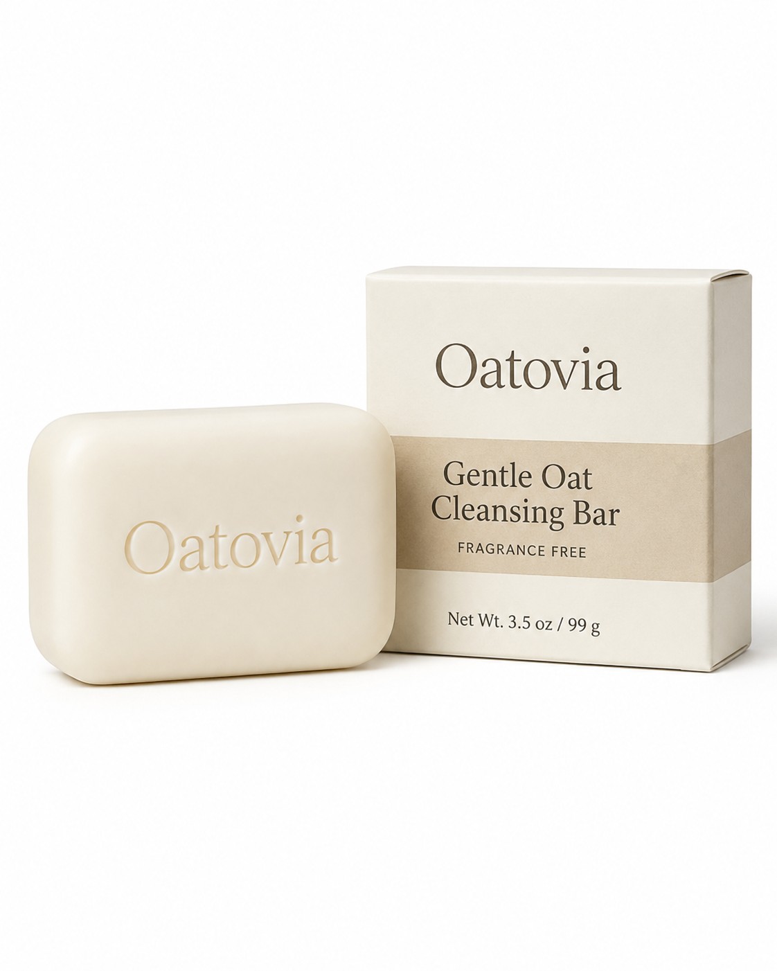 Oatovia Gentle Oat Cleansing Bar
